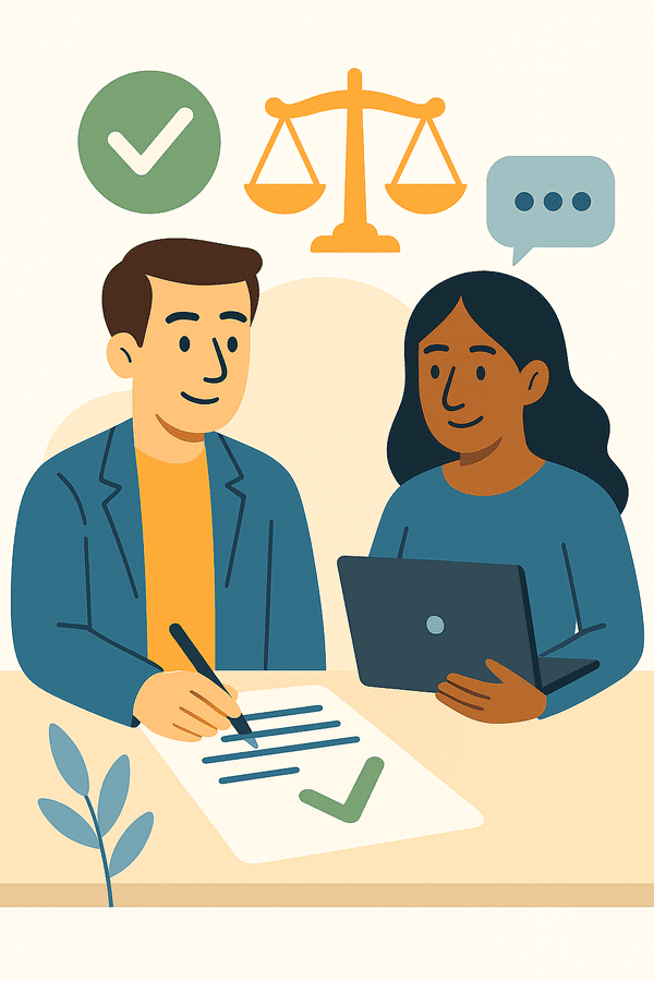 Visio avec un avocat partenaire