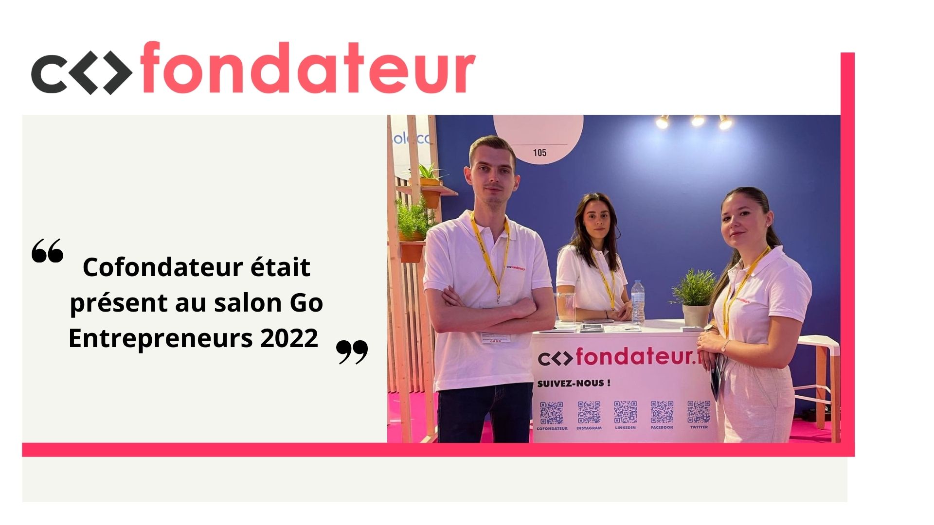 Retour sur l’édition lyonnaise du Salon Go Entrepreneurs 2022 !