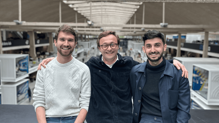 Maxime, Guillaume et Clément, les 3 co-fondateurs de Kaptcher